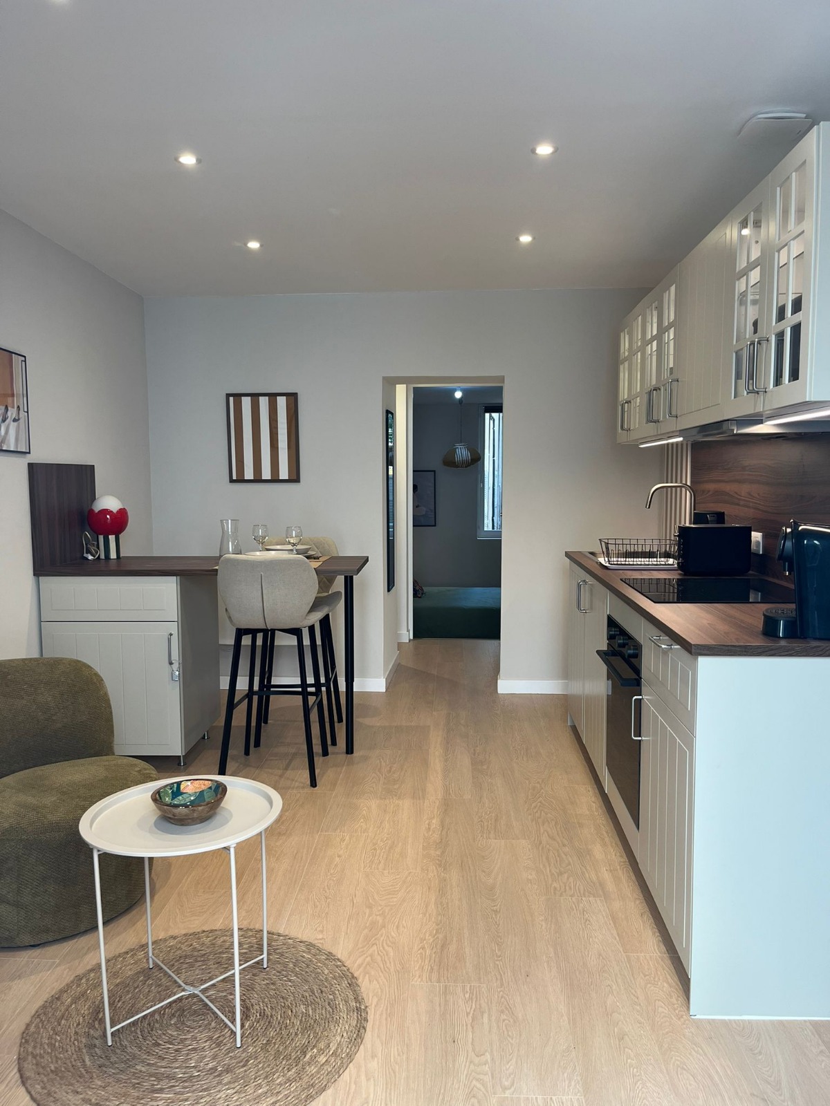 Appartement moderne Aix-en-Provence après rénovation électrique