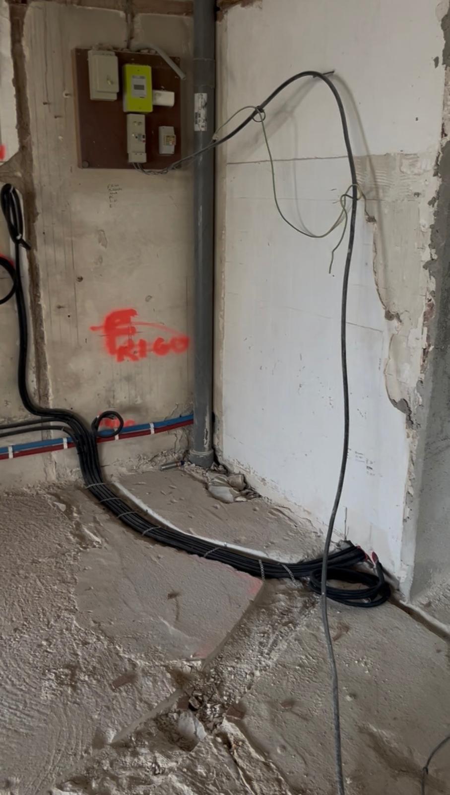 Chantier électrique Marseille Roucas Blanc